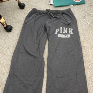 Pink boyfriend sweatpants